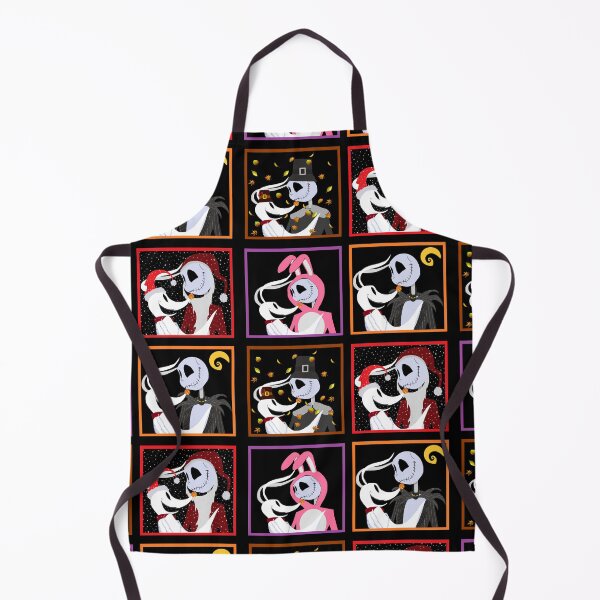 Item preview, the nightmare before christmas jack and zero celebrate the holidays  designed and sold by Soulfate.