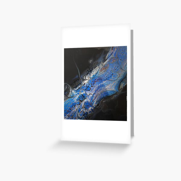Blue Wave Greeting Card