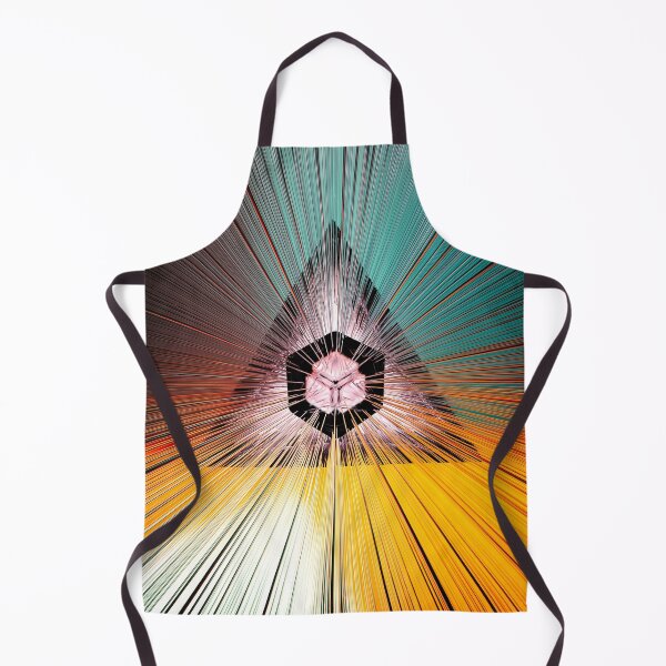 Item preview, Green, Yellow & Brown Space Wave Time Warp designed and sold by AbstractLives.