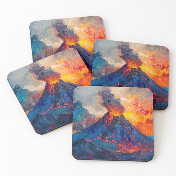Item preview, Impressionism - Volcanic Region designed and sold by KootenayDesigns.