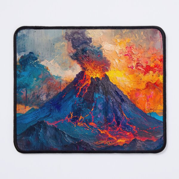 Item preview, Impressionism - Volcanic Region designed and sold by KootenayDesigns.