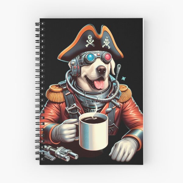 Item preview, Pirate Labrador Retriever Dog funny vintage t-shirts designed and sold by PAVOXAR.