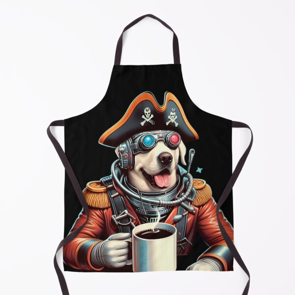 Item preview, Pirate Labrador Retriever Dog funny vintage t-shirts designed and sold by PAVOXAR.