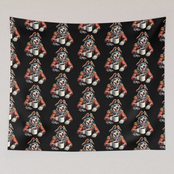 Item preview, Pirate Labrador Retriever Dog funny vintage t-shirts designed and sold by PAVOXAR.