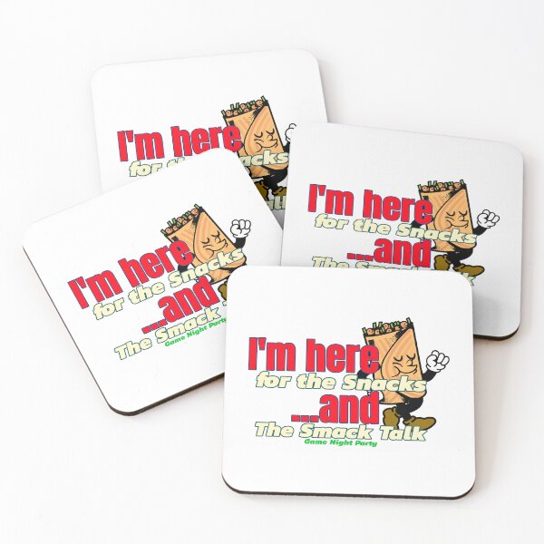 Item preview, "I'm here for the Snacks and The Smack Talk" designed and sold by LettsMerchntees.