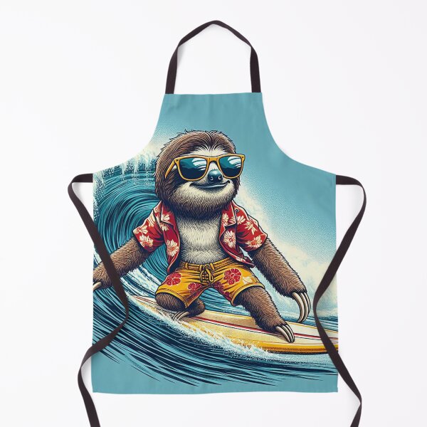 Item preview, The Surfer Sloth designed and sold by RobBonelliArts.