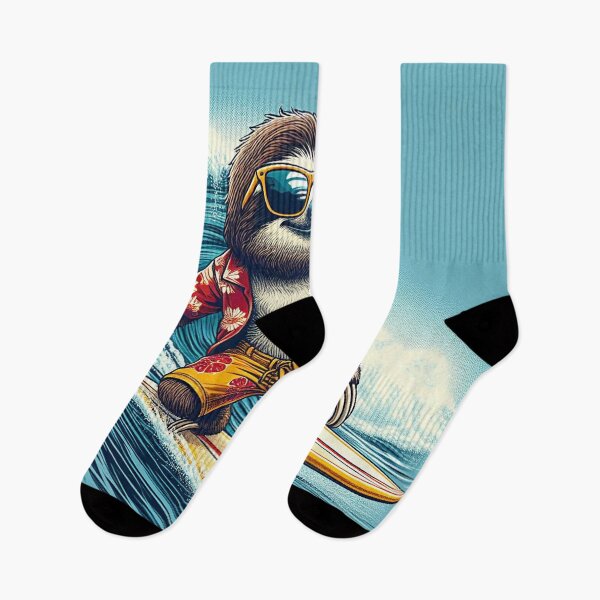 Item preview, The Surfer Sloth designed and sold by RobBonelliArts.