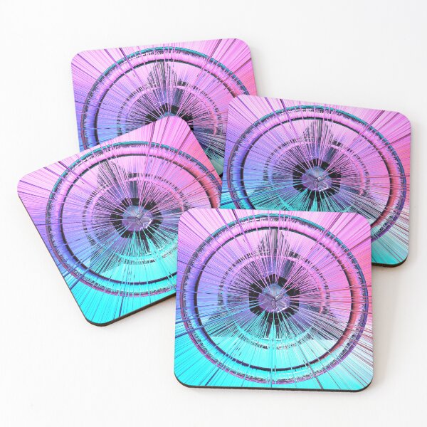 Item preview, Pink & Blue Space Wave Time Warp designed and sold by AbstractLives.