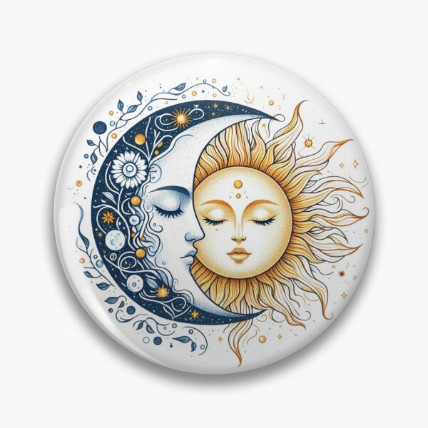 Item preview, Celestial Love,Moon and Sun designed and sold by deniz kaya.