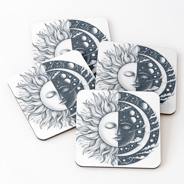 Item preview, Celestial Love,Moon and Sun designed and sold by deniz kaya.
