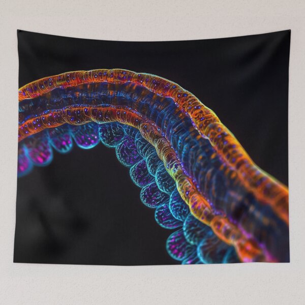 Item preview, Intricate Nematode Close-Up designed and sold by mittie101.