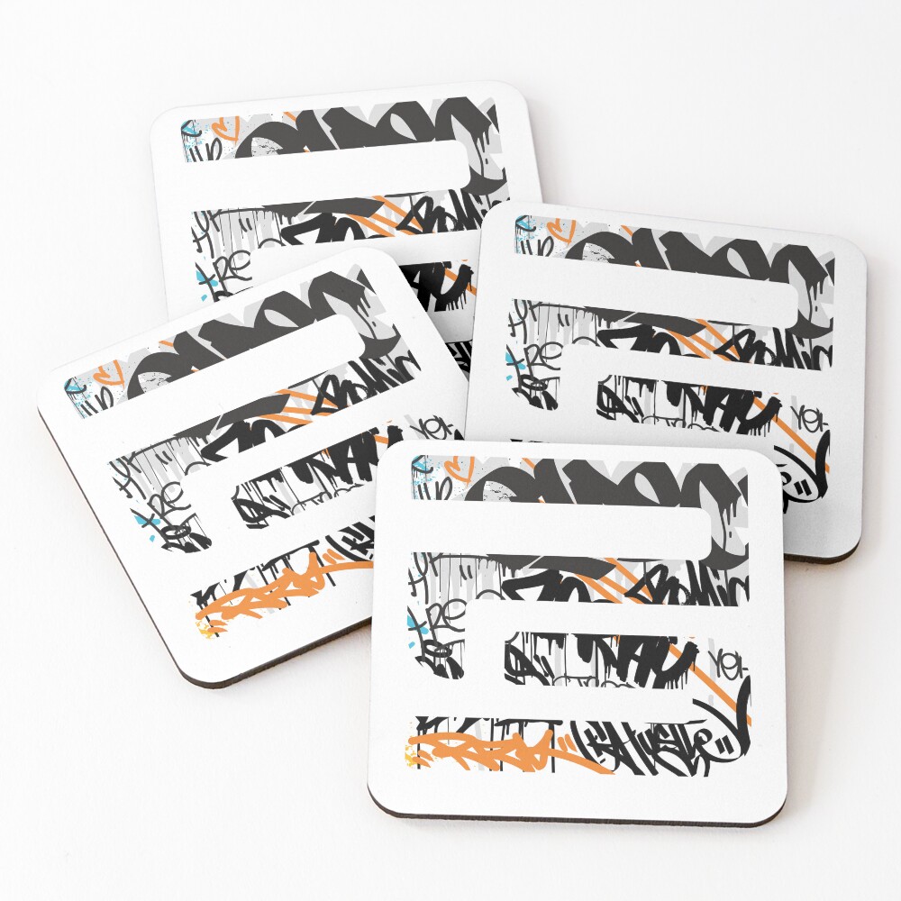 Item preview, Coasters (Set of 4) designed and sold by PixelStyleShop.