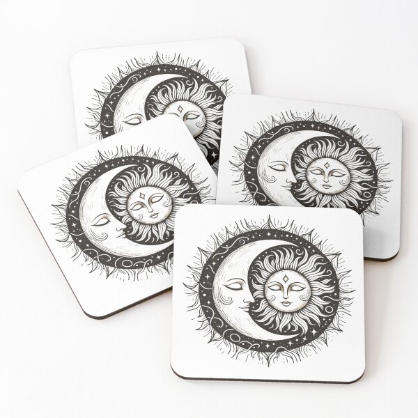 Item preview, Celestial Love,Moon and Sun designed and sold by deniz kaya.