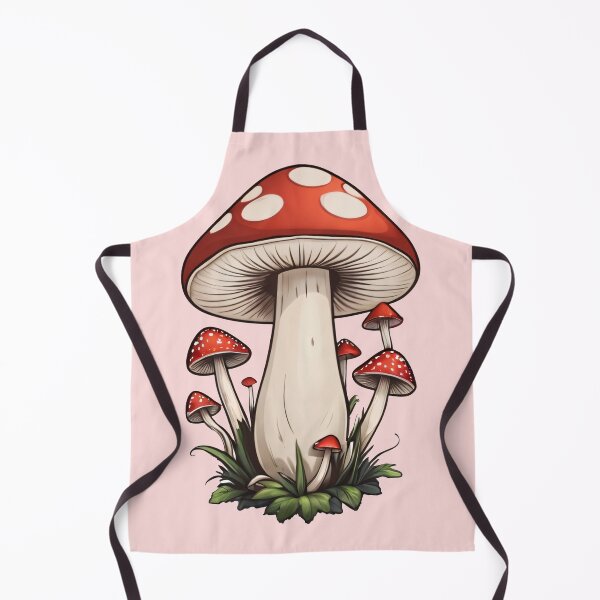 Item preview, Red Hat Mushroom Halloween Illustration designed and sold by MadnessEnvelope.