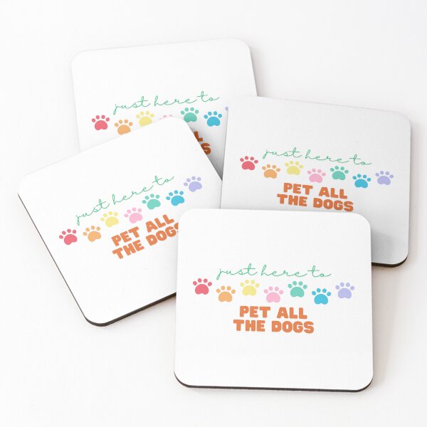 Item preview, Just Here to Pet All the Dogs designed and sold by Wonderfully Chaotic.