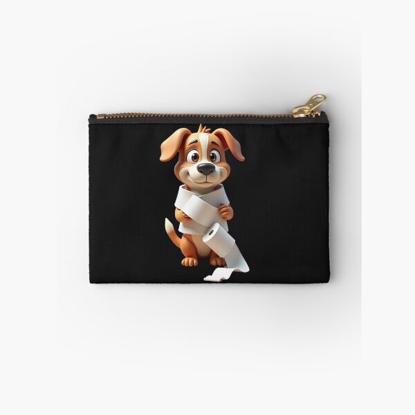 Item preview, Mischievous Dog with Toilet Paper designed and sold by eliteandhonor.