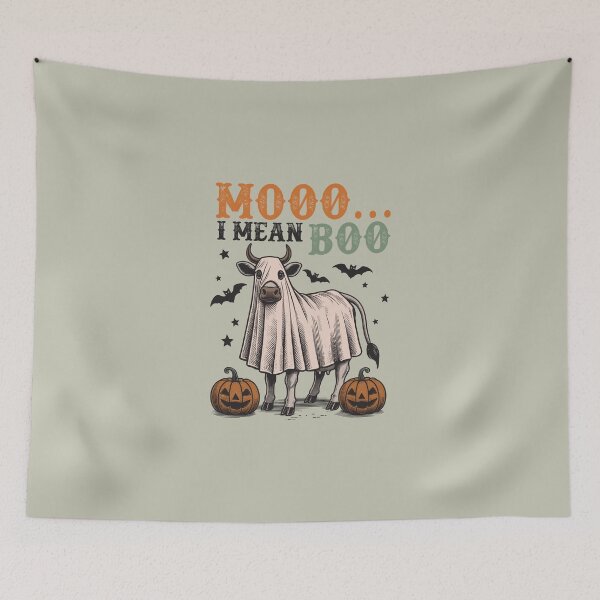 Item preview, Moo, I Mean Boo designed and sold by UniqVibe.