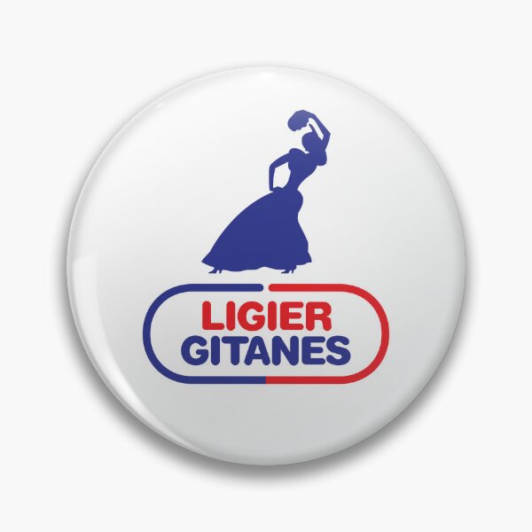 Item preview, Ligier Gitanes F1 team logo 1975-1980 'Gypsy dancer' - small print designed and sold by retropetrol.