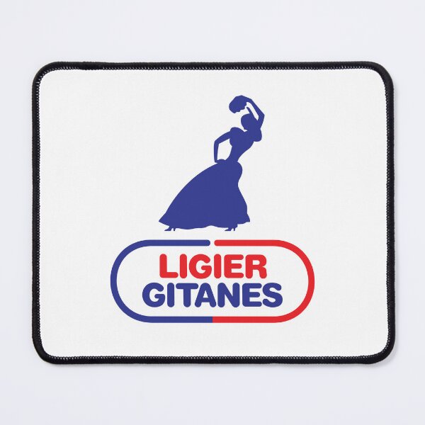 Item preview, Ligier Gitanes F1 team logo 1975-1980 'Gypsy dancer' - small print designed and sold by retropetrol.