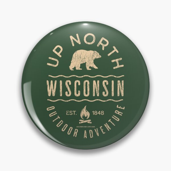 Item preview, Up North Wisconsin designed and sold by WisWearandGifts.