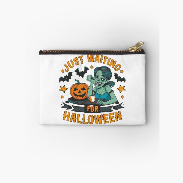 Item preview, Just Waiting for Halloween - Zombie Coffee Lover Design designed and sold by ibobo4656.