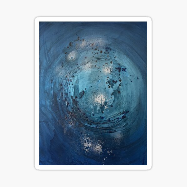 Just Blue Sticker