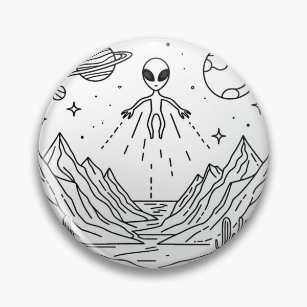 Item preview, Aliens travel the universe designed and sold by yumi86.
