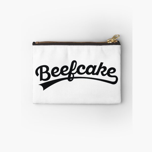 Item preview, Vintage Beefcake text in black designed and sold by gayishdesign.