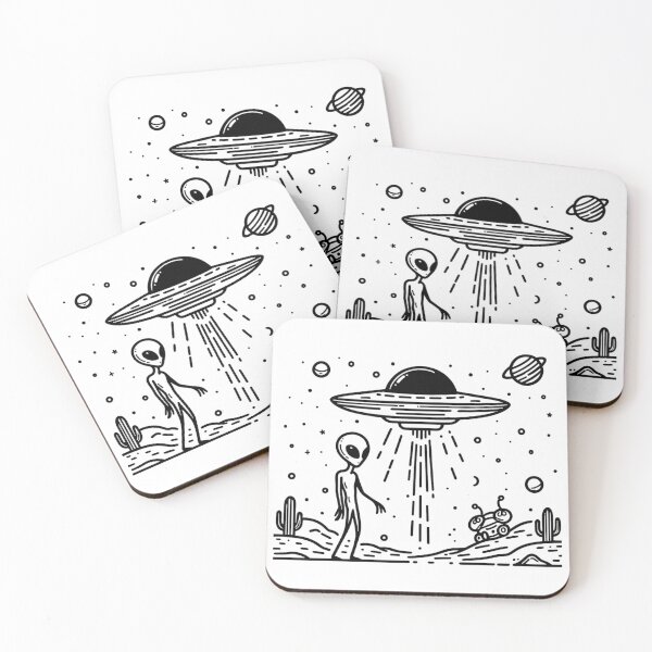 Item preview, Aliens travel the universe designed and sold by yumi86.