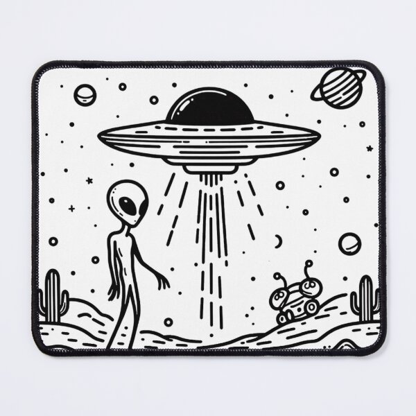 Item preview, Aliens travel the universe designed and sold by yumi86.