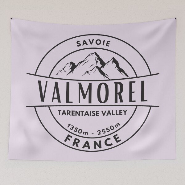 Item preview, Valmorel - Tarentaise Valley - France  designed and sold by GoodOldVintage.