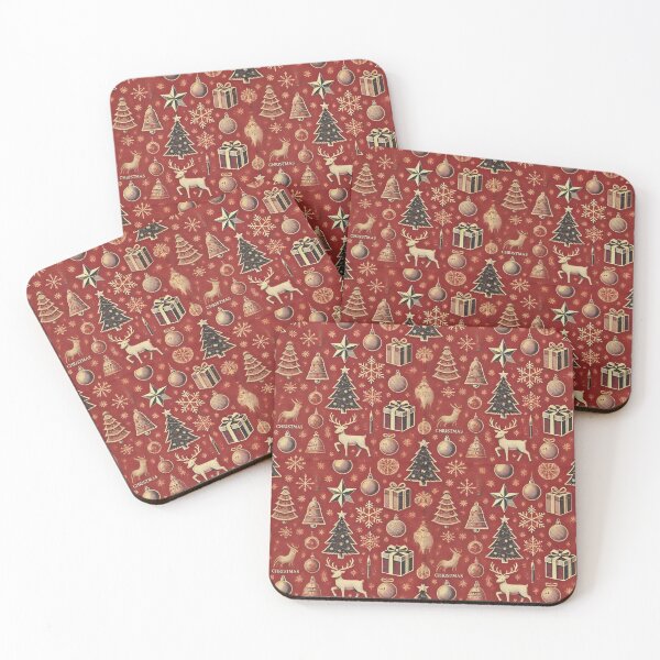 Item preview, Whimsical Christmas Wonderland Pattern Festive Holiday Design" designed and sold by piketo.