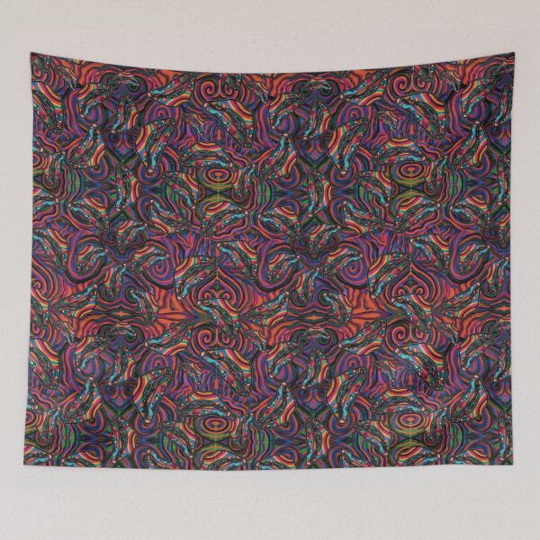 Item preview, Spectrum Kiss: Abstract Hues of Desire designed and sold by chuckletuckle.