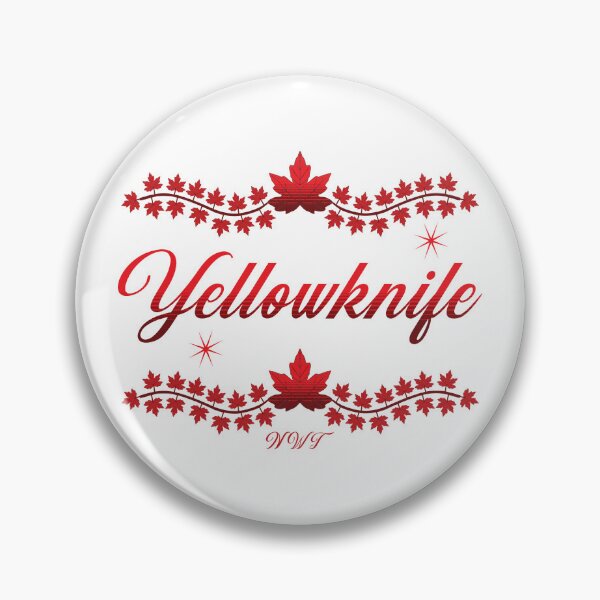 Artikelvorschau, Yellowknife NWT in einem großen, kräftigen und roten Design von Tjays auf einem coolen entworfen und verkauft von TJays.