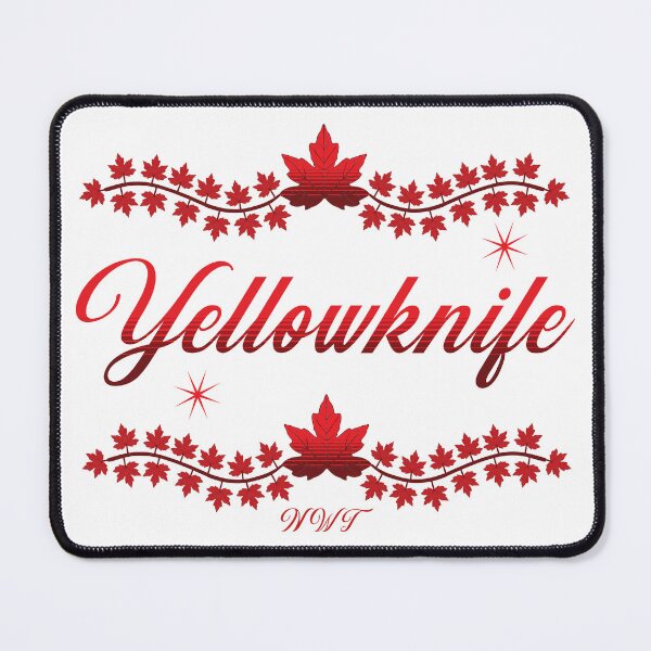 Item preview, Yellowknife NWT in a Big Bold and Red Design from Tjays on a Cool designed and sold by TJays.