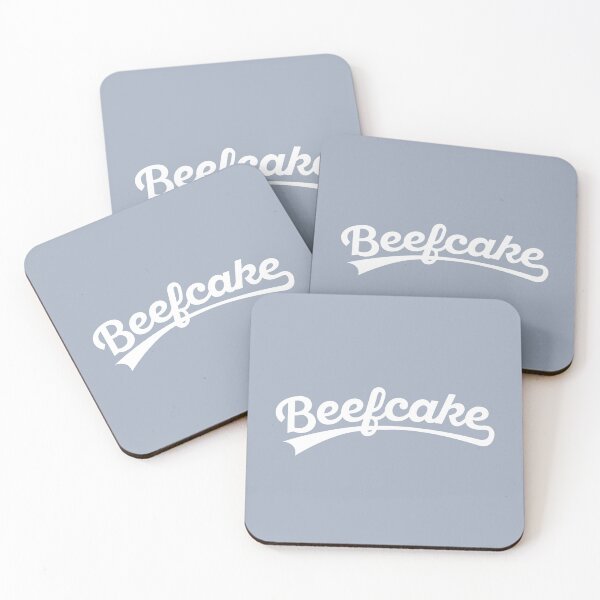 Item preview, Vintage Beefcake text in white designed and sold by gayishdesign.