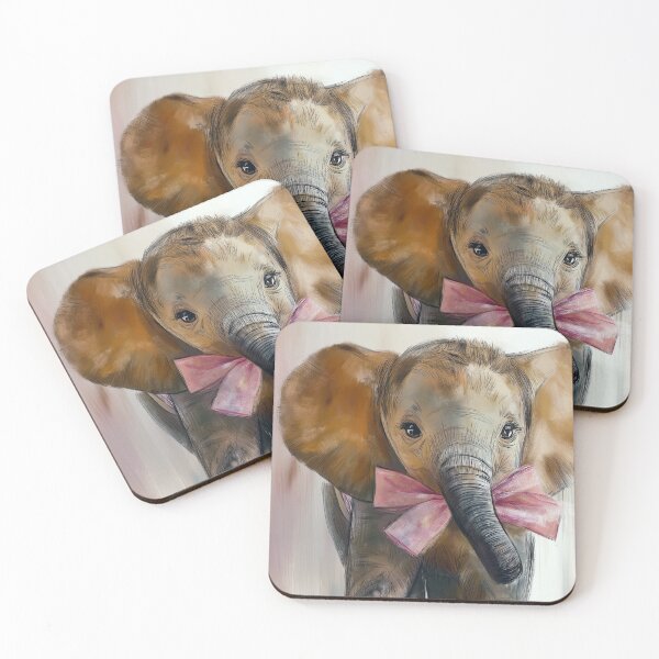 Item preview, baby elephant designed and sold by PricklyPeanut.
