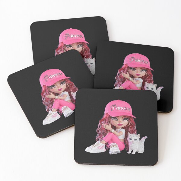 Artikelvorschau, Süße Modepuppe in Pink mit entzückendem Kätzchen entworfen und verkauft von love3617.