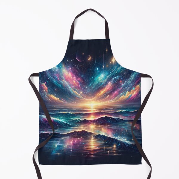 Item preview, Oceanic Cosmos - Surreal Night Sky Reflection designed and sold by Craftrix.