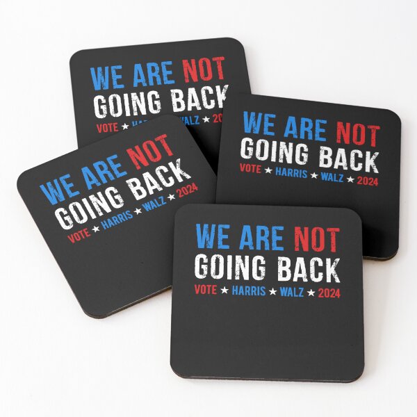 Item preview, We're Not Going Back Vote kamala Harris Walz 2024 designed and sold by varioarts.