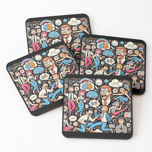 Item preview, Playful Psychology Personality Types Design designed and sold by Noussairox.