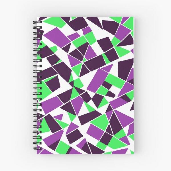Item preview, Geodesic Geometric Abstract Art 4 Lilac Purple Green designed and sold by taiche.