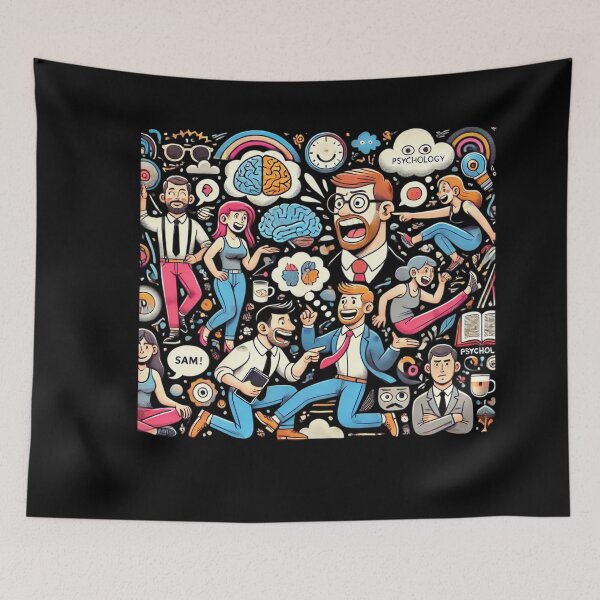Item preview, Playful Psychology Personality Types Design designed and sold by Noussairox.