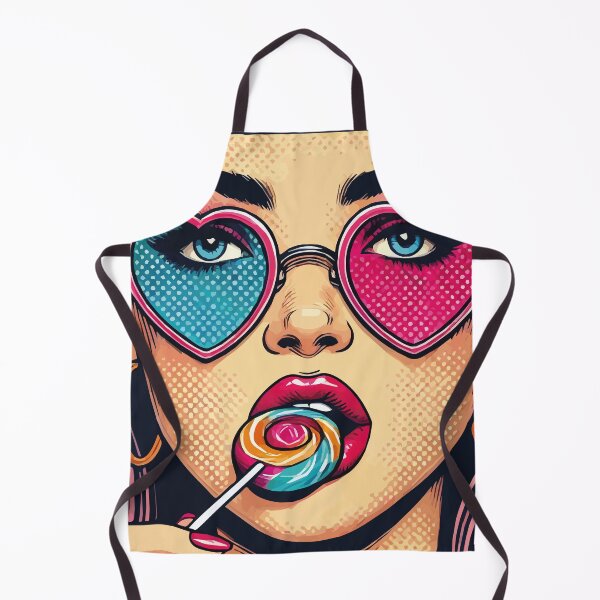 Item preview, woman with lollipop designed and sold by PixelStyleShop.
