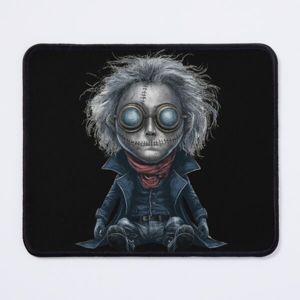 Item preview, Steampunk Gothic Doll with Stitch Face and Goggles designed and sold by love3617.