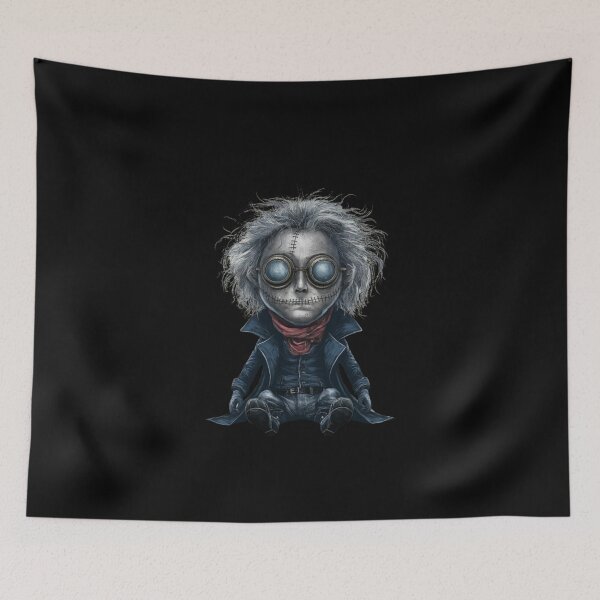 Item preview, Steampunk Gothic Doll with Stitch Face and Goggles designed and sold by love3617.