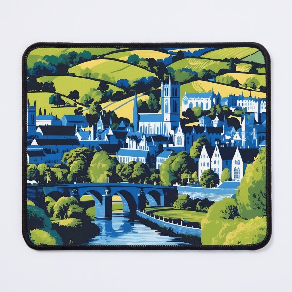Item preview, Wakefield United Kingdom Vintage Travel Tourism designed and sold by TravelersGems.
