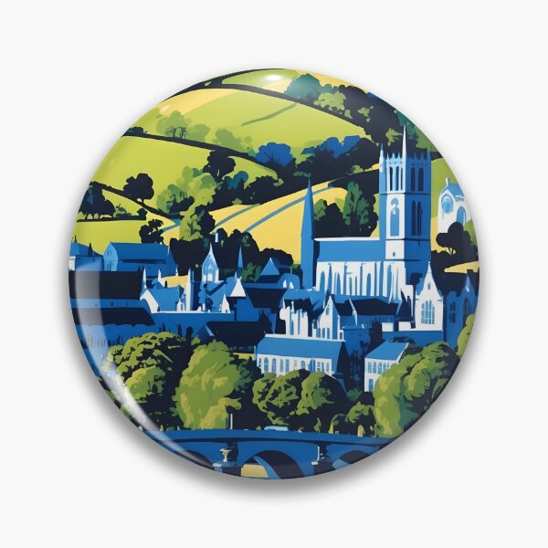 Item preview, Wakefield United Kingdom Vintage Travel Tourism  designed and sold by TravelersGems.