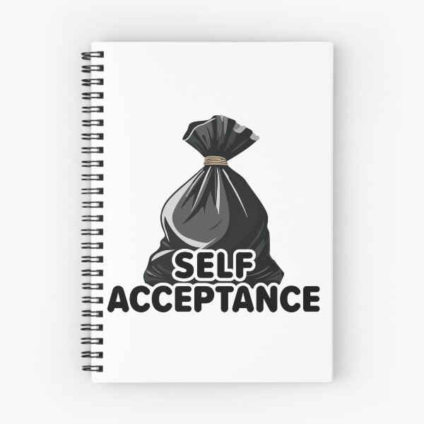 Item preview, Self Acceptance funny sticker designed and sold by The-Floral-One.
