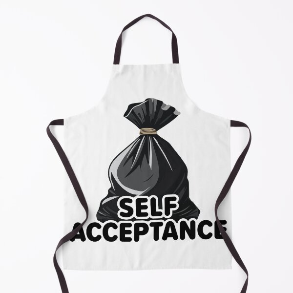 Aperçu de l'œuvre Autocollant drôle d'acceptation de soi créée et vendue par The-Floral-One.